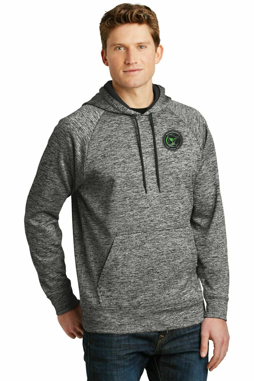Sport-Tek ST225 PosiCharge Electric Heather Fleece Pullover w/Embroidered Logo