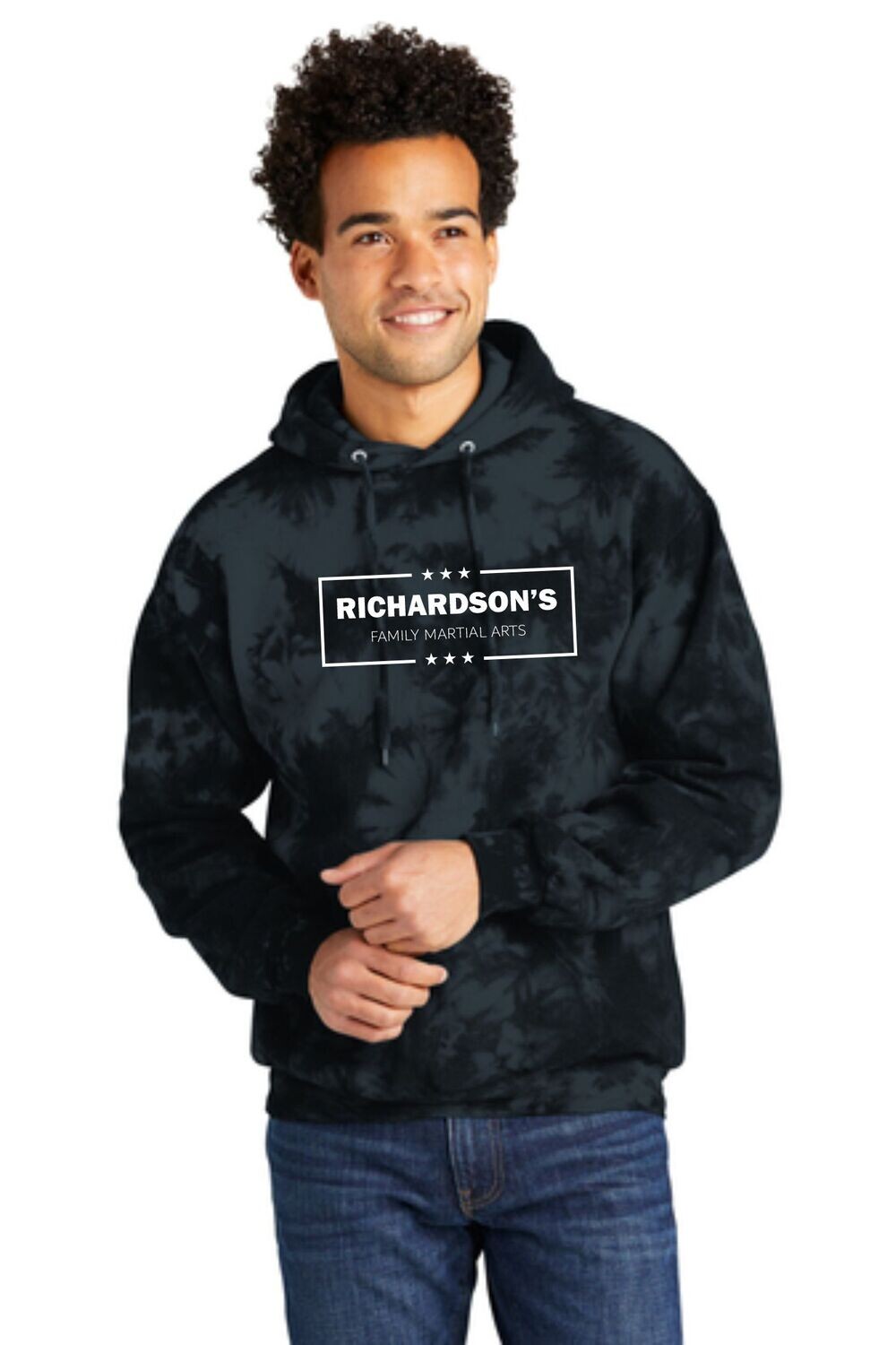 RFMA CRYSTAL TIE-DYE HOODIE