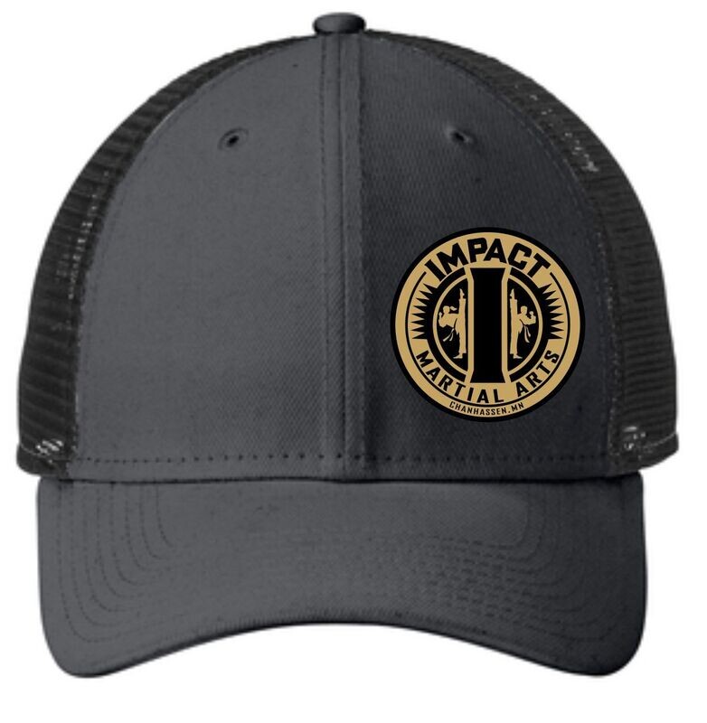 NE1020 Stretch Mesh Cap, Impact Emblem