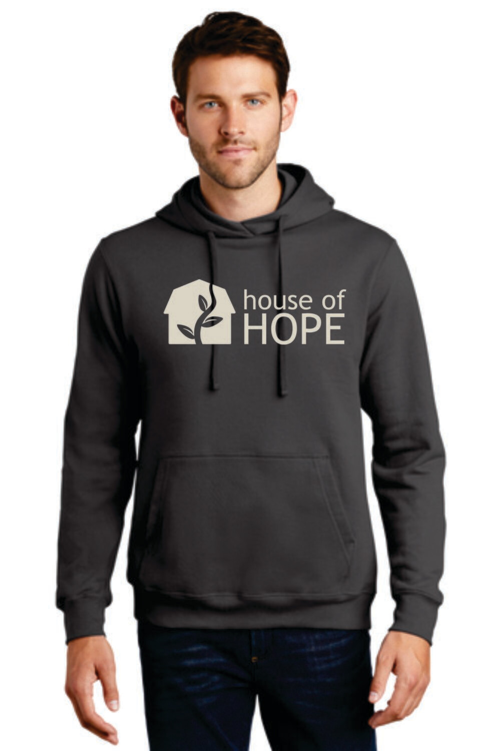 Hooded Sweatshirt PC850H, Charcoal