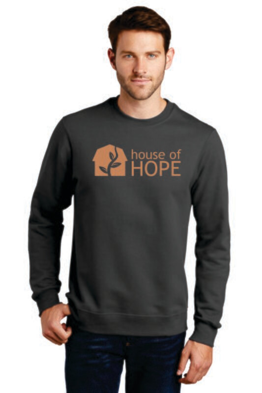 Crewneck Sweatshirt PC850, Charcoal