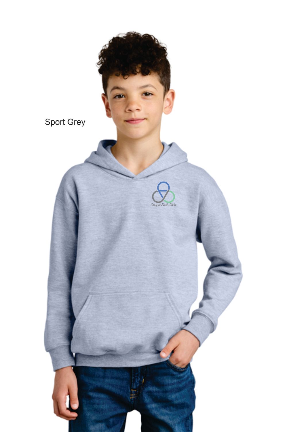 Youth Hooded Sweatshirt Gildan SF500B