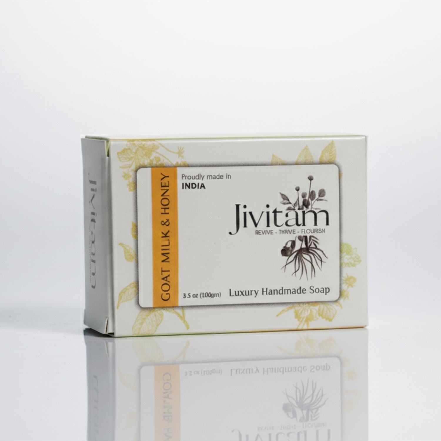 Jivitam Goat Milk &amp; Honey Handmade Soap