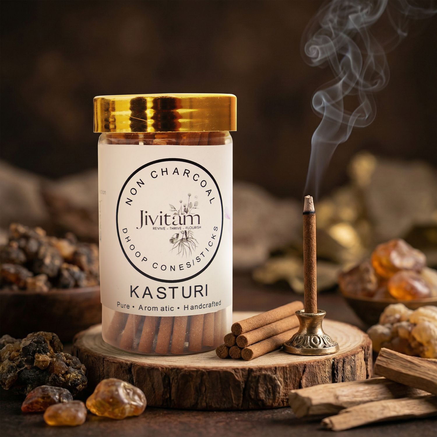 Jivitam Kasturi Dhoop Sticks
