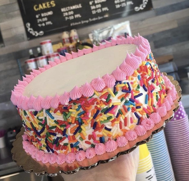 8" Round Ice Cream Cake