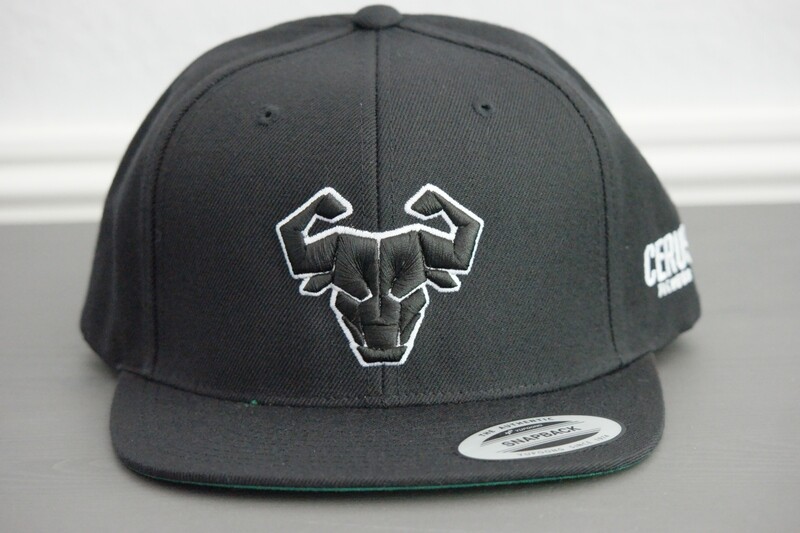 Cerus Black Halo Snapback Hat