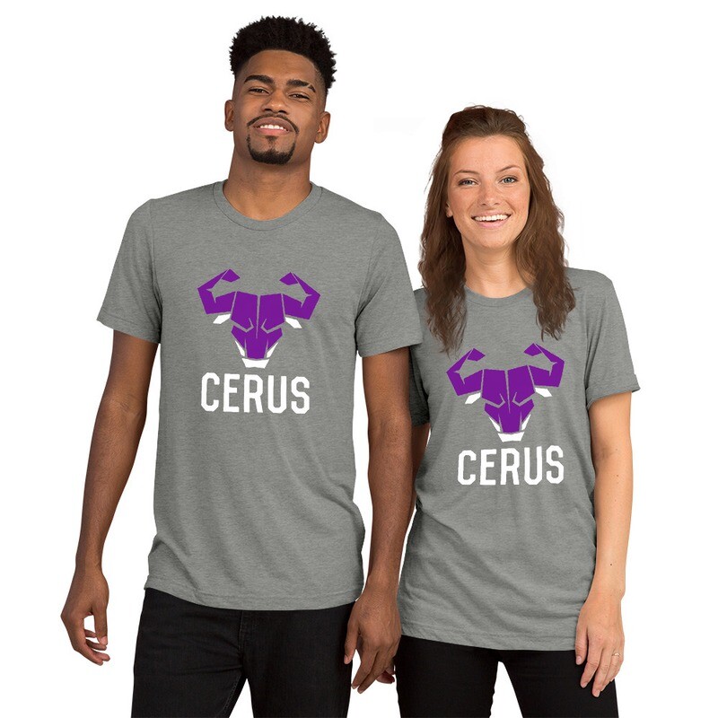 Cerus Tee - Purple Print