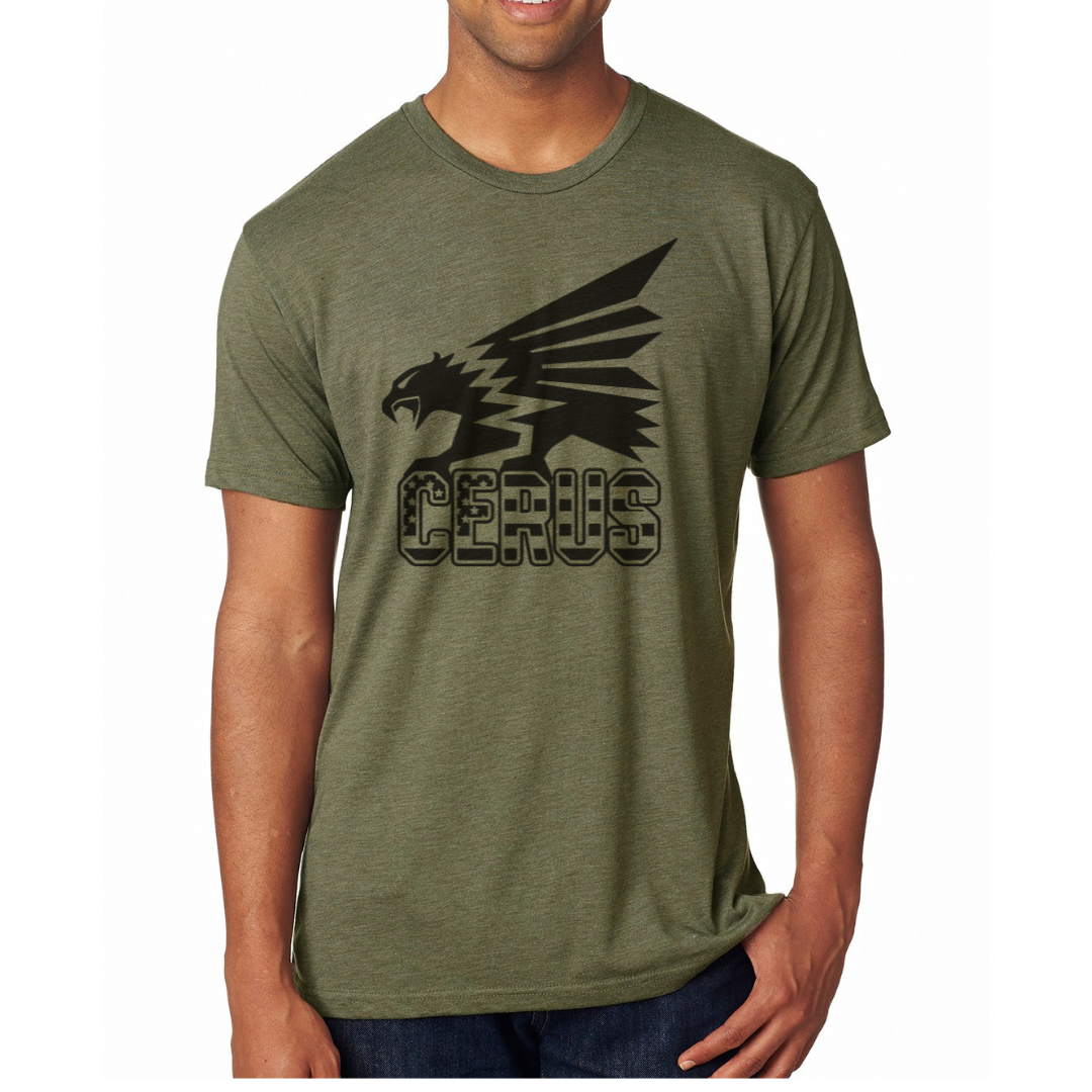 CerusRuk Military Green Tri-Blend Tee (Limited Edition)