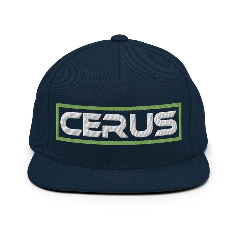 Cerus Green Rectangle Snapback Hat