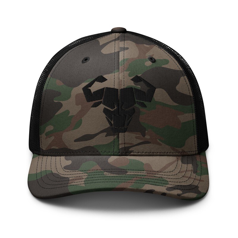 Cerus Logo Camouflage Trucker Hat