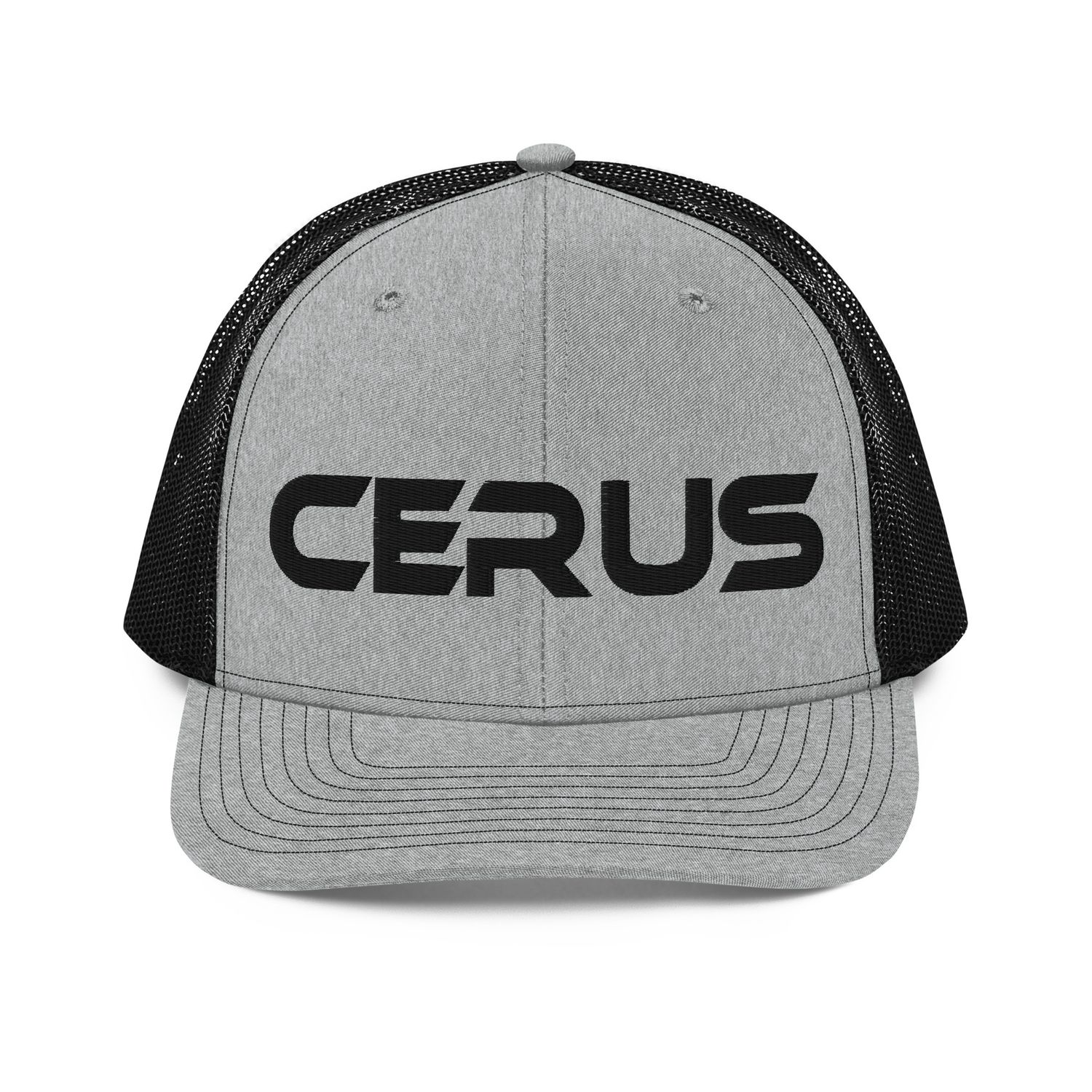 Cerus Black Trucker Cap