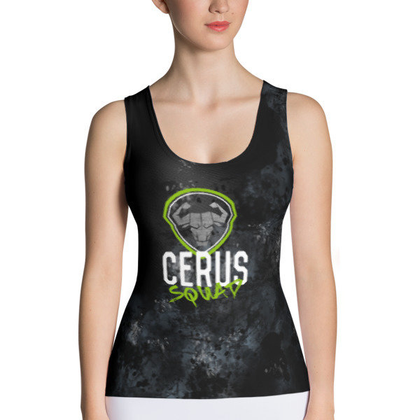 Cerus Squad Green Women's Tech Tank