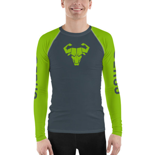 Men's Green Long-Sleeve Tech Shirt