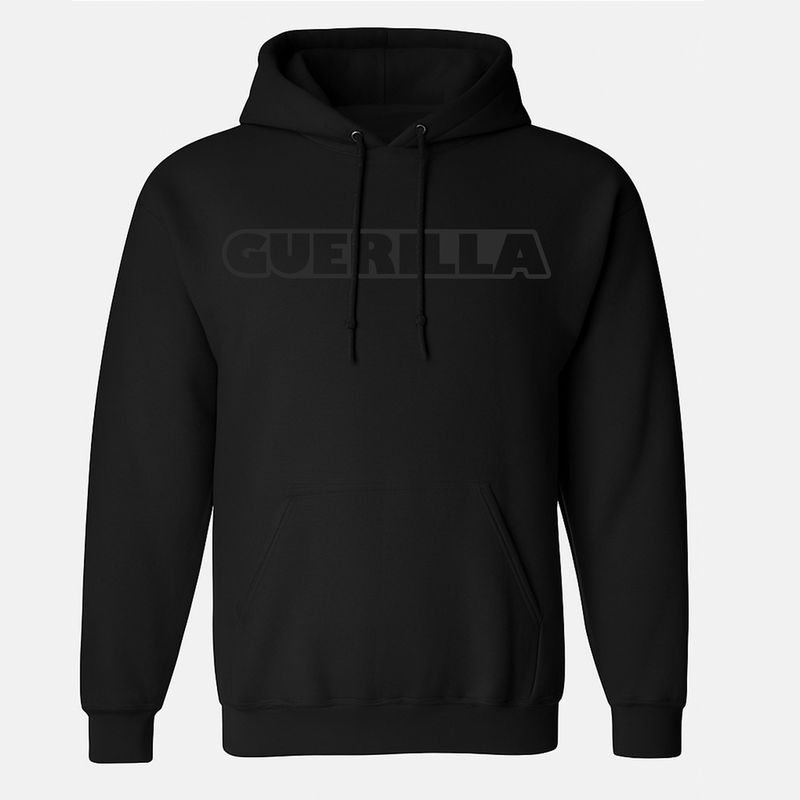 OVRSIZED HOODIE BLK ON BLK