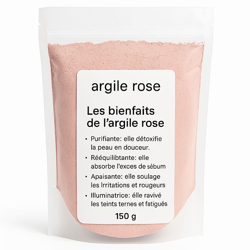 Argile rose 150 gr