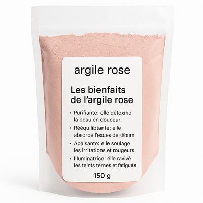 Argile rose 150 gr