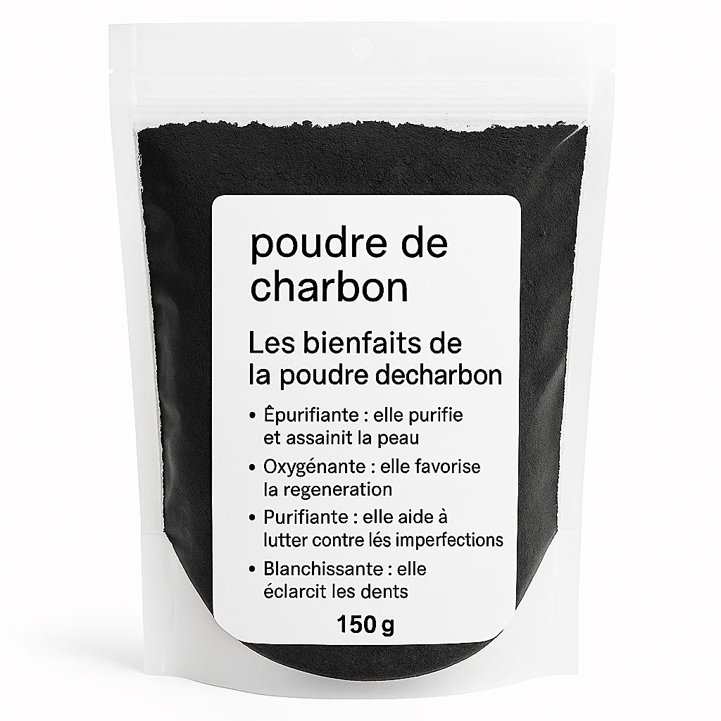 poudre de charbon 150 gr