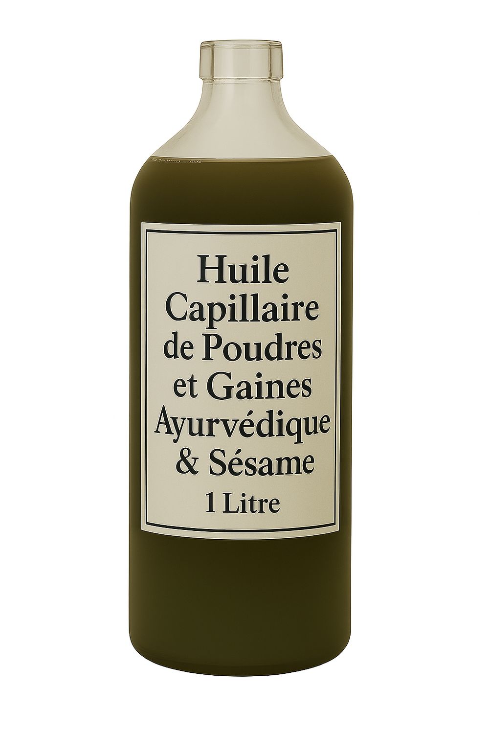 huile capillaire ayurvédique &amp; sésame pressée à froid