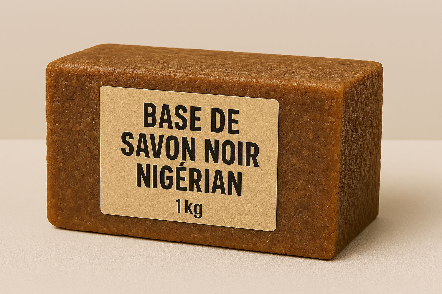BASE DE SAVON NOIR NIGÉRIAN 1 KG