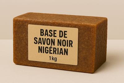 BASE DE SAVON NOIR NIGÉRIAN 1 KG