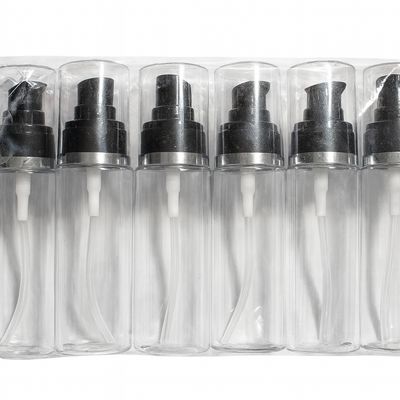 flacon pompe cosmétique 1OO ml lot de 6