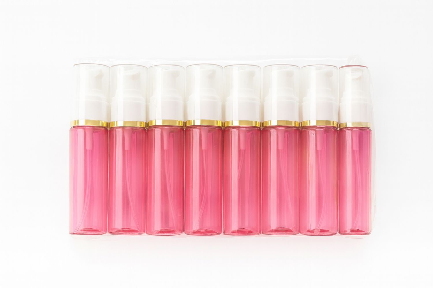 flacon pompe en plastique  lot de 6  100 ML