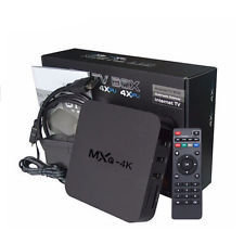 MXQ Pro 4K HDMI Smart OTT TV Box 64Bit 2.0GHz Quad Core 1G+8G