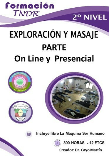 Exploración y Masaje TNDR Nivel 2 Completo (on line y prácticas)