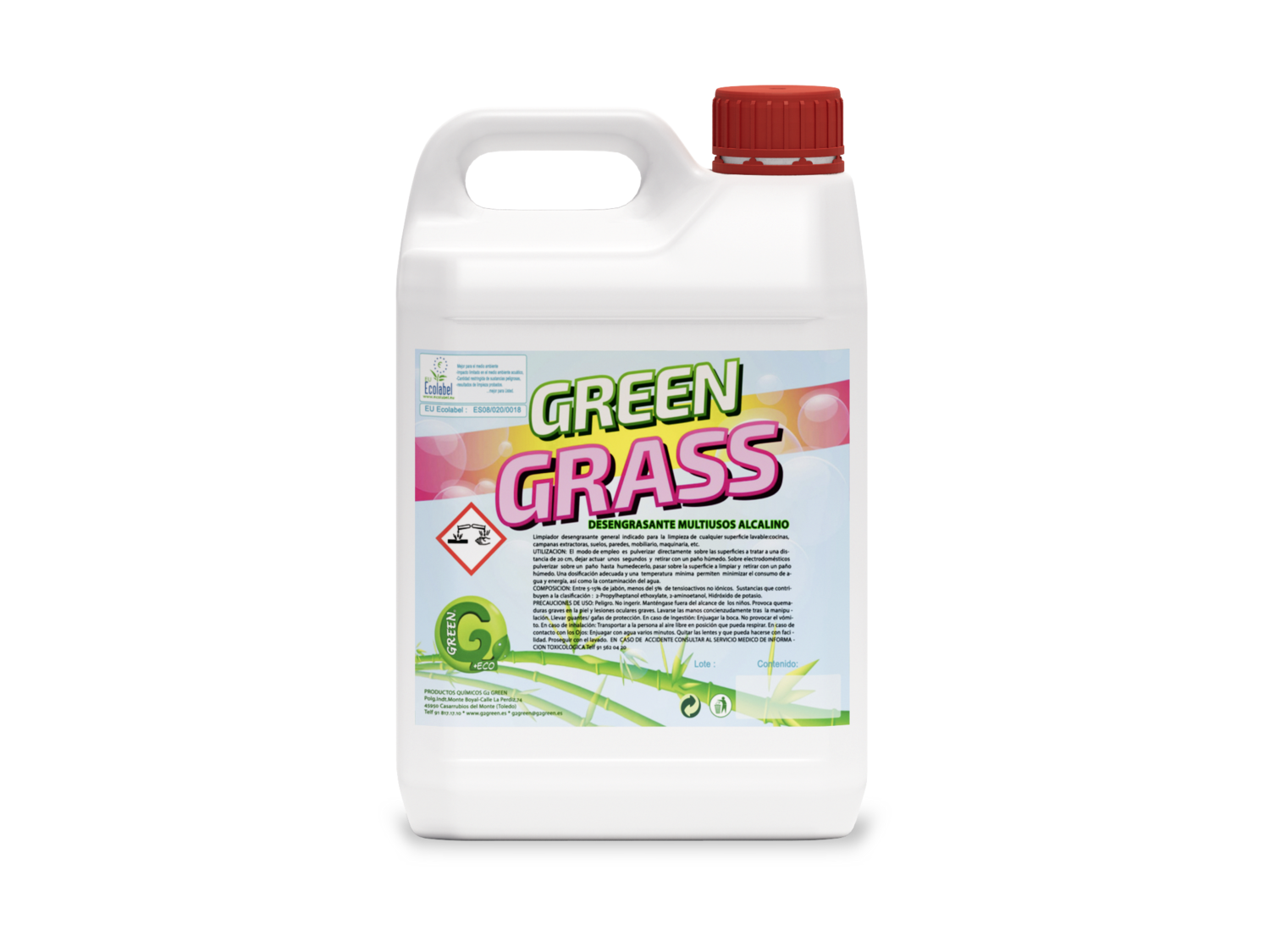 Desengrasante GREEN GRASS 5 LTS