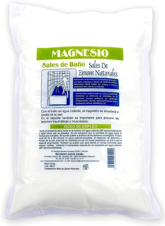 SALES DE MAGNESIO  2 Kg.