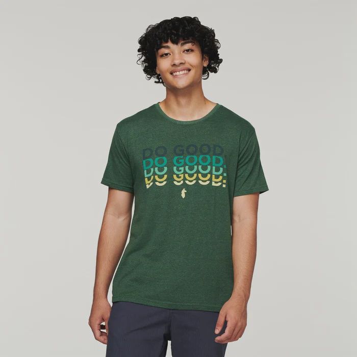 Do Good Repeat T-Shirt, Color: Forest, Size: L