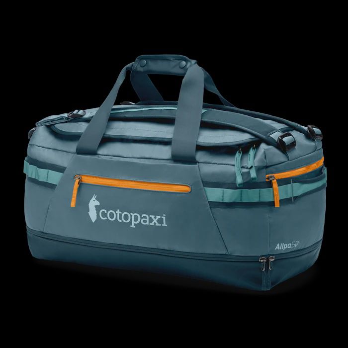 Allpa 50L Duffel Bag, Color: Blue Spruce/Abyss
