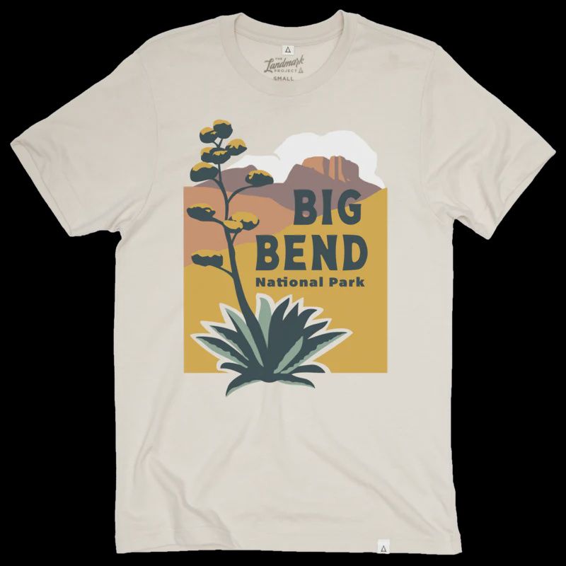 Big Bend National Park T-Shirt, Color: Dune, Size: L