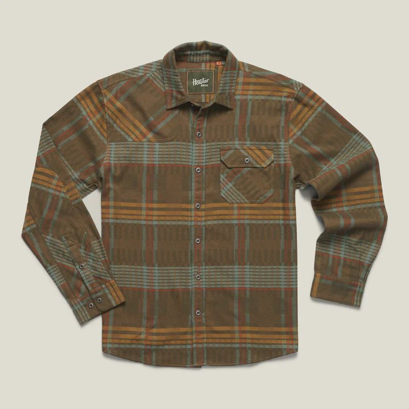 Harker&#39;s Flannel Shirt, Color: Conor Plaid: Forage, Size: S