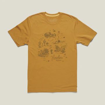 Texas Toile T-Shirt, Color: Dijon, Size: L