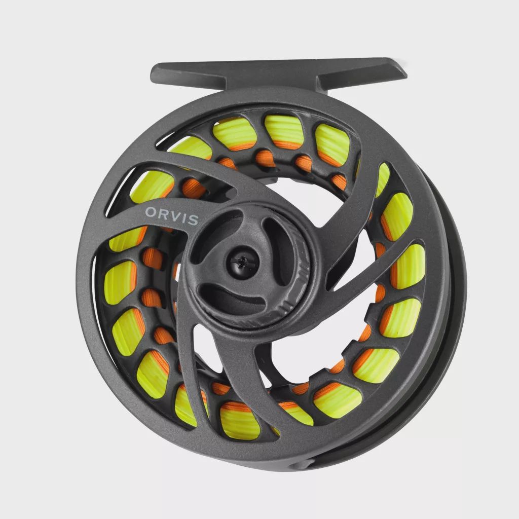 Clearwater Large-Arbor Reel, Color: Gray, Size: IV