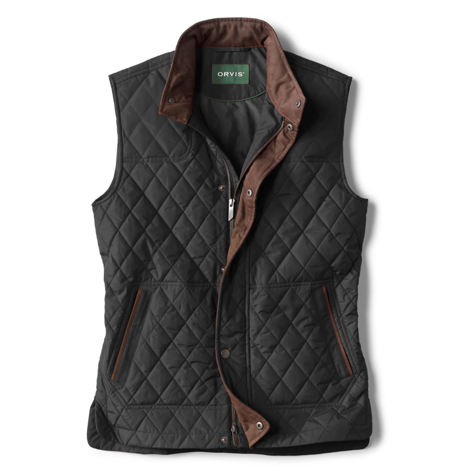 RT7 Quilted Vest RM, Color: Black, Size: L