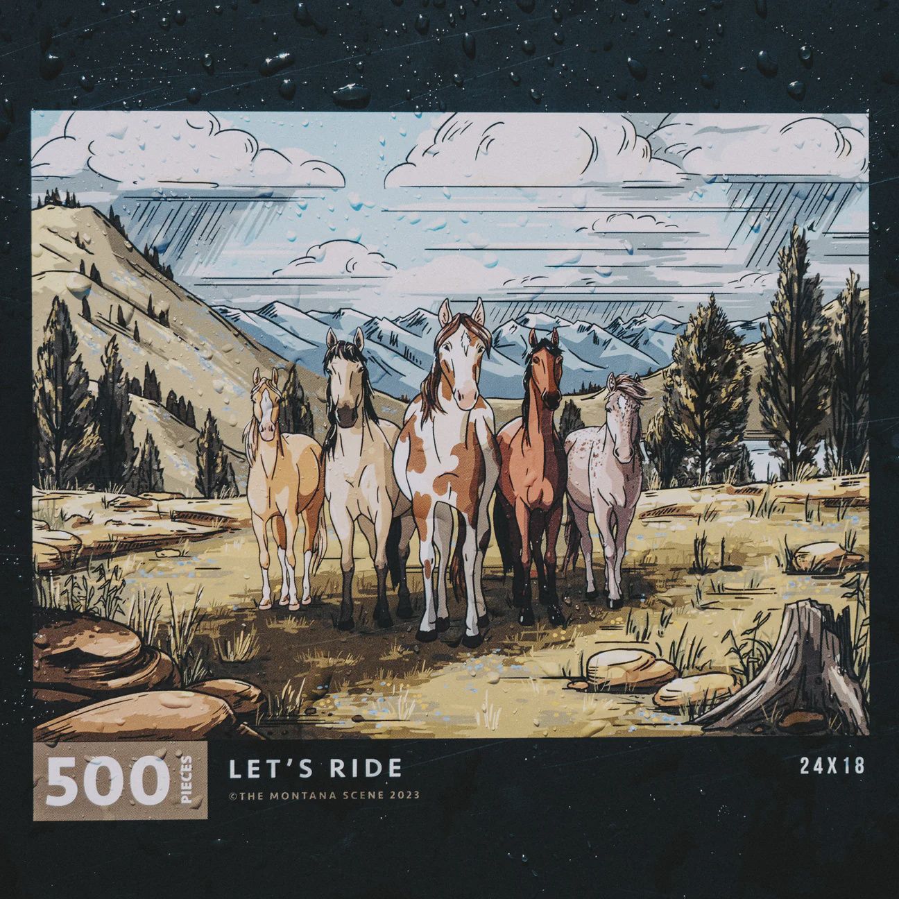 Let&#39;s Ride Puzzle - 500pcs