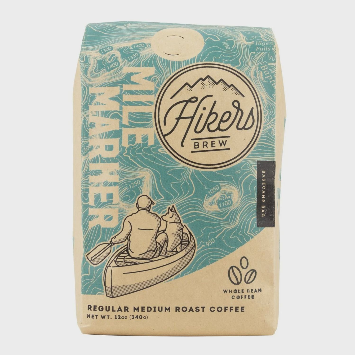 Hikers Brew Coffee - 12oz Bag, Color: MileMrkr