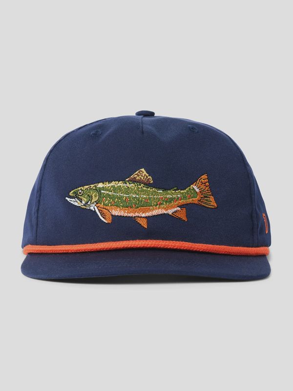 Brook Trout Hat - Navy