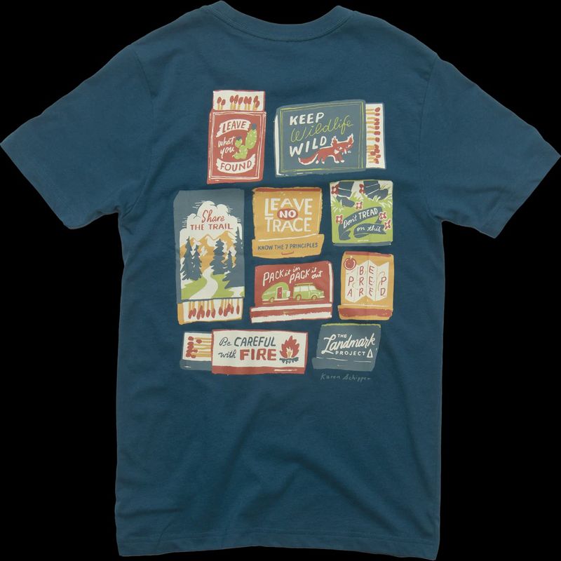Leave No Trace Matchbook Tee
