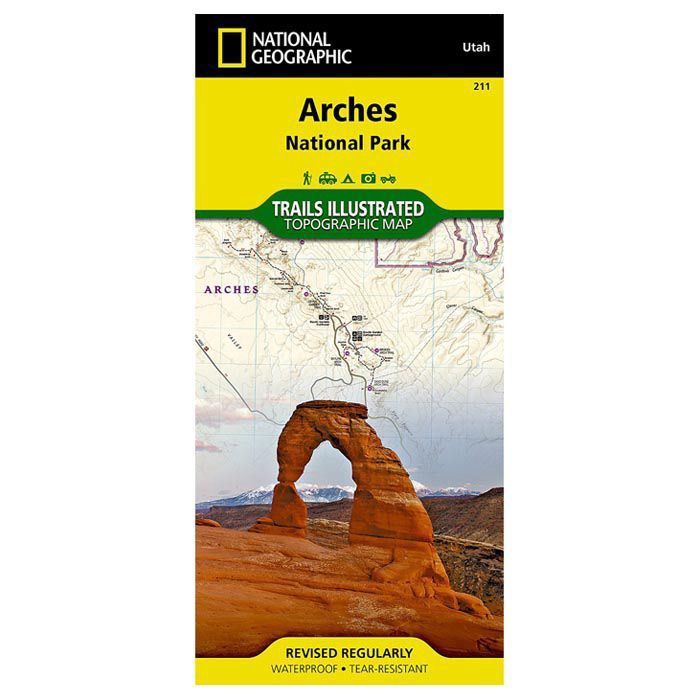 TI Arches NP Map