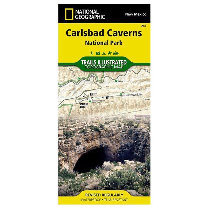 TI Carlsbad Caverns Map