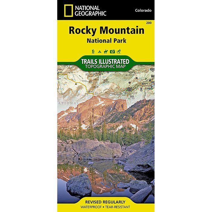 TI Rocky Mountain NP Map