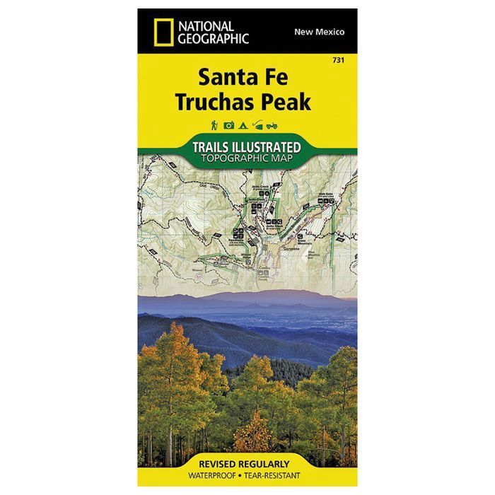 TI Santa Fe Truchas Peak Map