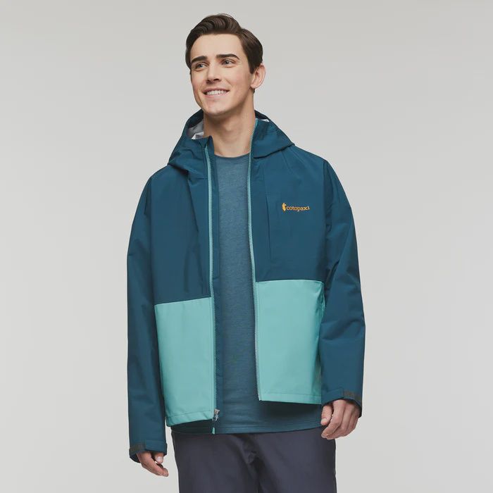 Cielo Rain Jacket Men&#39;s, Color: Abyss and Coastal, Size: M