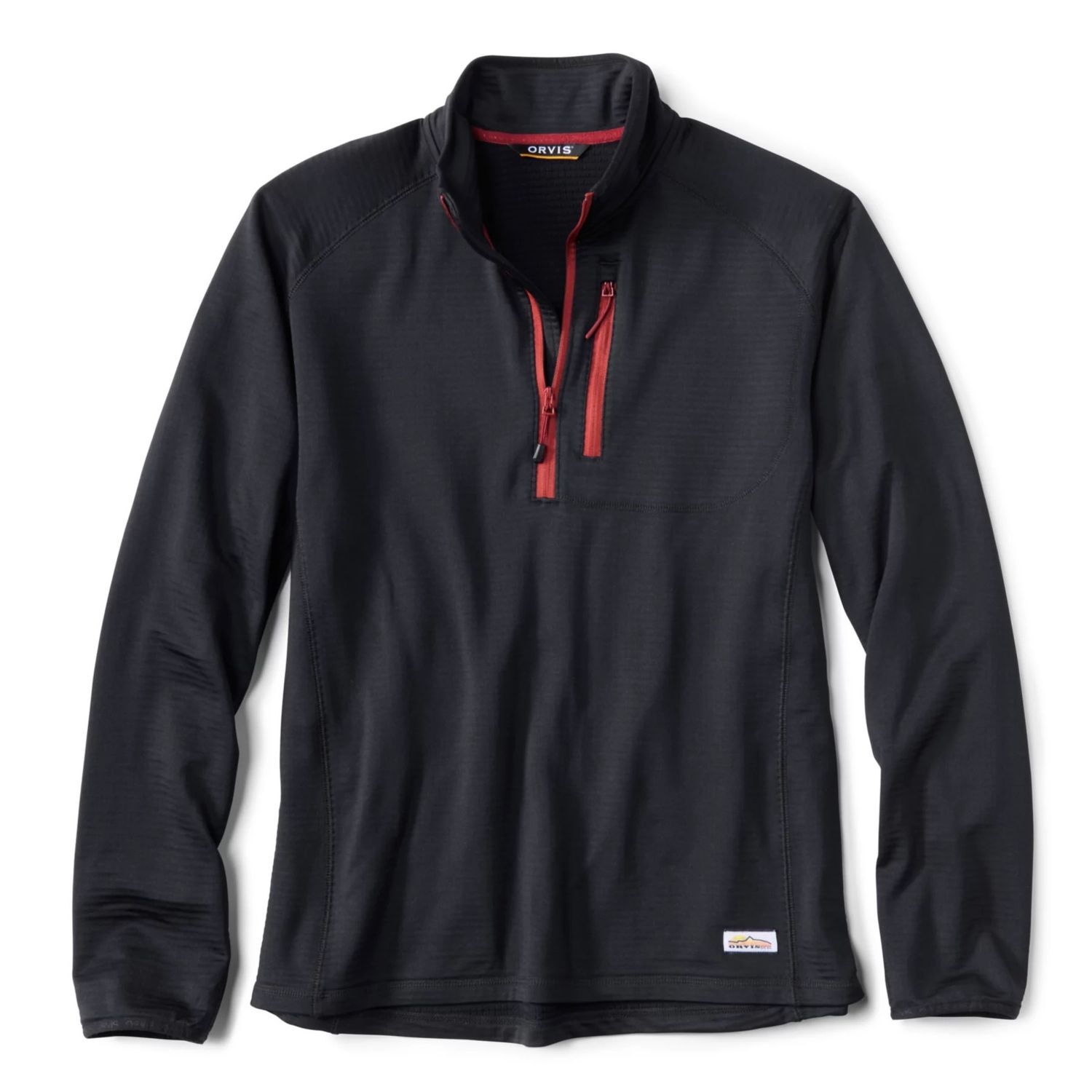 Horseshoe Hills 1/4 Zip, Color: Black, Size: L