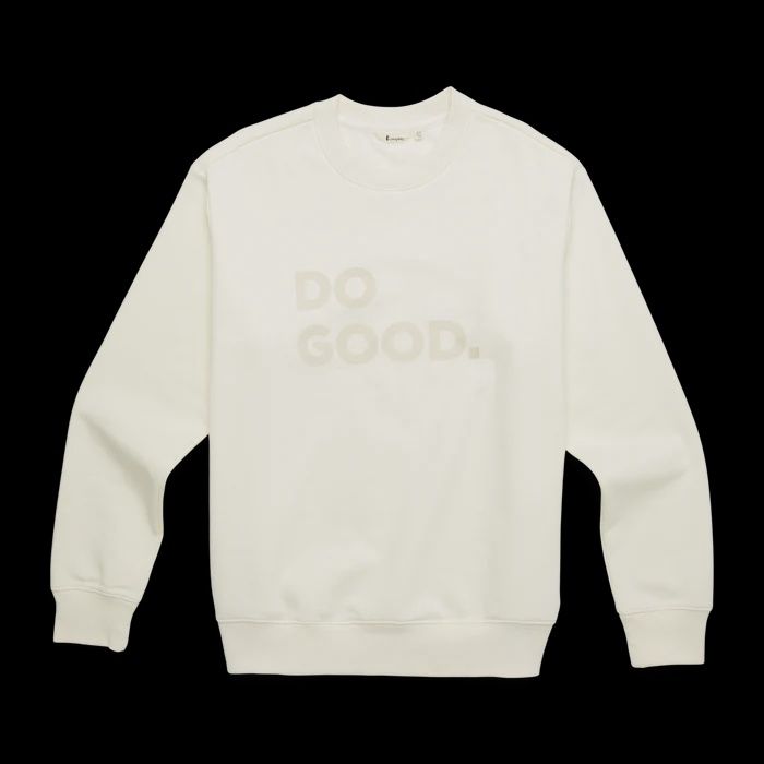 Do Good Crew Sweatshirt Women&#39;s, Color: Bone, Size: L