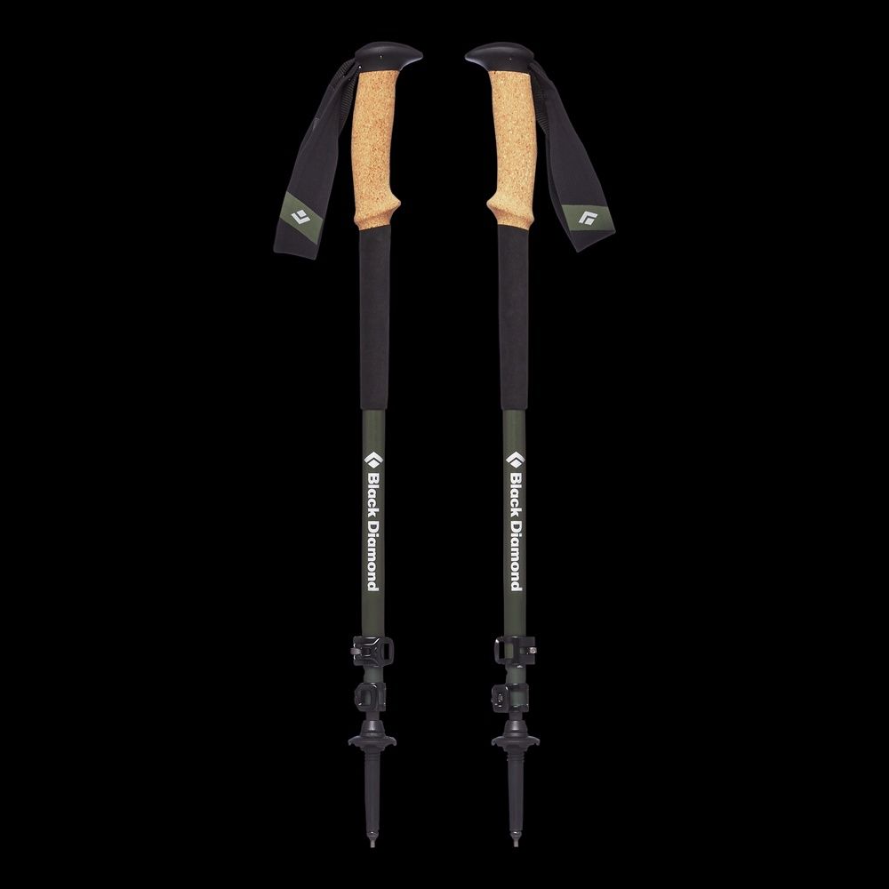 Trail Cork Trekking Poles, Color: Granite