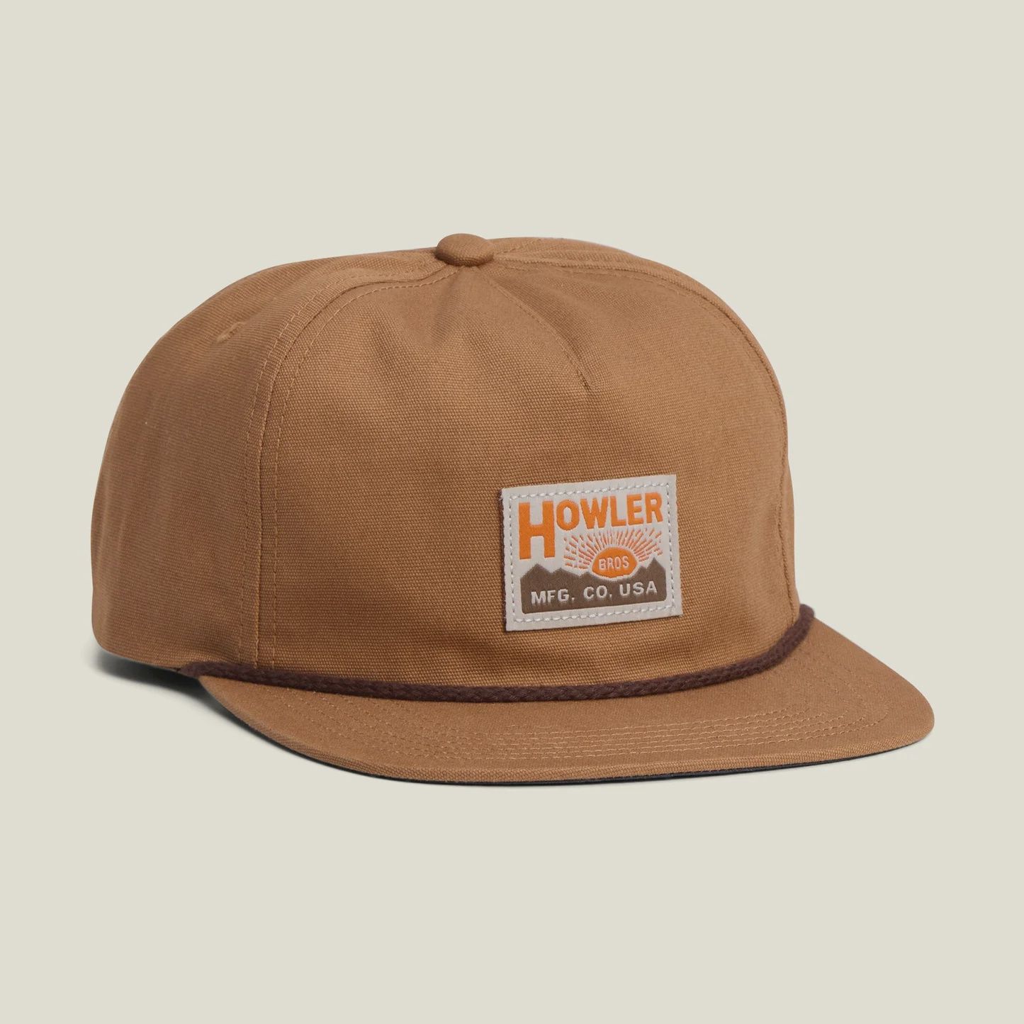 HB Manufacturing Co. Snapback, Color: Brown Oxford